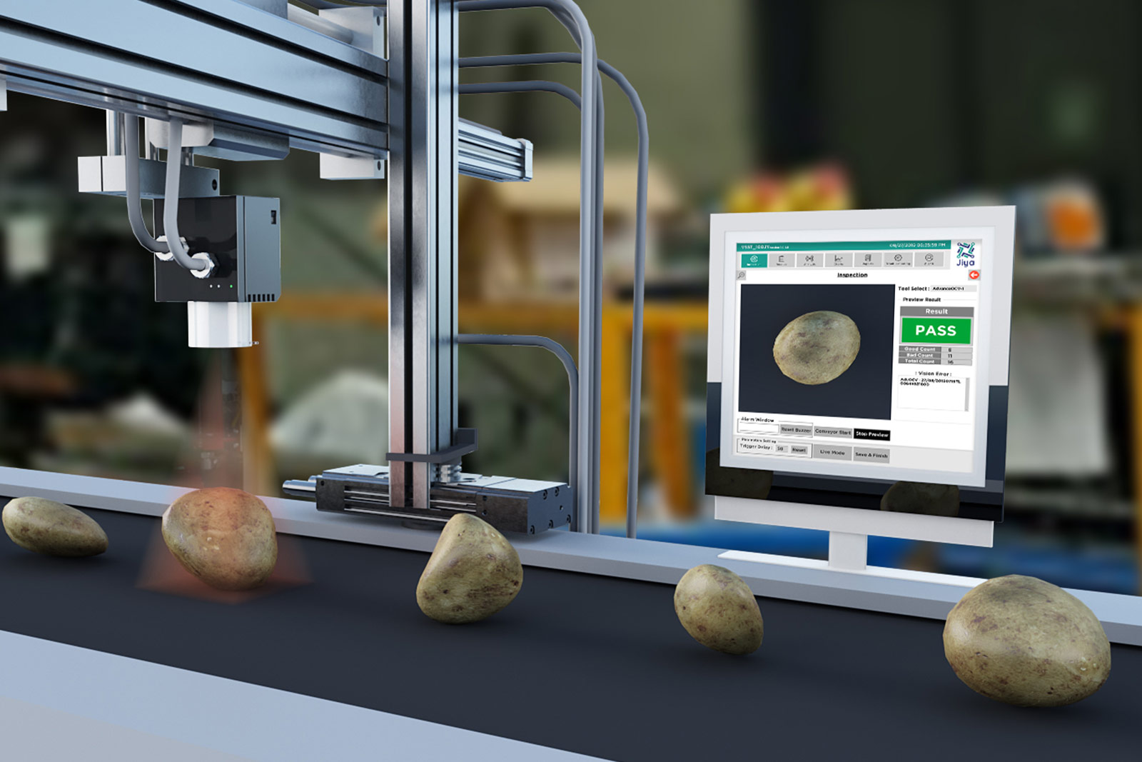 Vegetable Fruit Sorting Inspection System image
